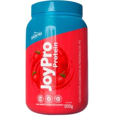 Imagem de Whey Joypro Pote 900g Iogurte De Morango Framboesa Shark Pro