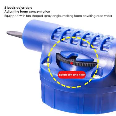 Imagem de aqxreight Pulverizador de Pressão da Bomba de água do Jardim Ajustável Garrafa de Espuma de Limpeza de Lavagem de Carro Pulverizador de Espuma Destacável Peneira a de água Escolhe o Metal Rápido e