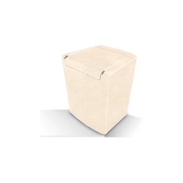 Imagem de Capa para Máquina de Lavar, PVC e Poliéster, 60x89x60 cm, Forrada Internamente, Compatível com Consul, Brastemp, Electrolux