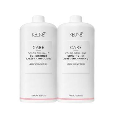 Imagem de Kit Keune Color Brillianz  Condicionador 1L (2 unidades)