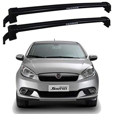 Imagem de Rack Eqmax New Wave Grand Siena 2012 2013 2014 2015 2016 2017 2018 2019 2020 2021 2022 Preto