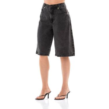 Imagem de Bermuda Jeans Feminina Arauto Super Jorts