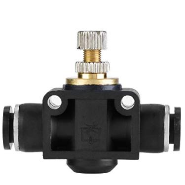 Imagem de LiebeWH Encaixe Pneumático 8mm, Cobre e Plástico, Válvula de Ar Em Forma de T de Conexão Rápida, Ideal para Sistemas de Controle de Ar (6mm)
