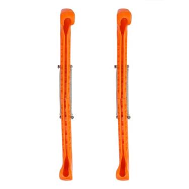 Imagem de SPYMINNPOO Capa de Lâmina de Skate de Hóquei No Gelo de Plástico de Proteção de Mola Sólida, 1 par de Protetores de Lâmina de Skate para Patins de Hóquei (#6)