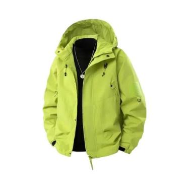 Imagem de Jaqueta Tática Masculina Impermeável E Respirável Com Capuz, Casaco Ve