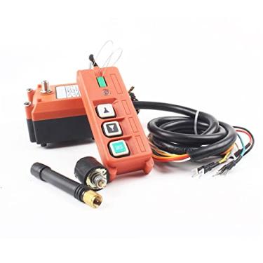 Imagem de BKUANE Controle remoto industrial sem fio, guincho elétrico, motor de enrolamento, equipamento de jato de areia F21-2S (VHF 310-331Mhz, AC 220V)