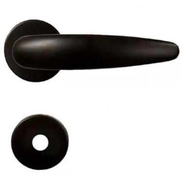 Imagem de Fechadura VERT 2 - 55mm PRETO Zamack Imab Conjunto