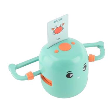 Imagem de Dioche Robô de Desenho Inteligente Brinquedo Educacional Interativo Máquina Automática de Desenho de Arte para Crianças de 5 Anos ou Mais Material ABS 100 Cartões de 2 Canetas (Verde claro)