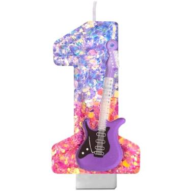 Imagem de Vela com número de aniversário com tema K-pop 1