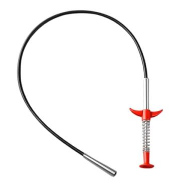 Imagem de Desentupidor com Garra para Pia 90cm Premium Limpador de Resíduos com Haste Flexível em Aço Solução Ideal para Pias, Ralos, Canos e Encanamentos Resistente e Fácil de Usar