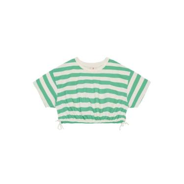 Imagem de Blusa infantil menina listrada Brandili