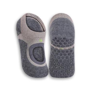 Imagem de Sapatilha Infantil Antiderrapante Lupo 2286-002, Cinza, 30/36