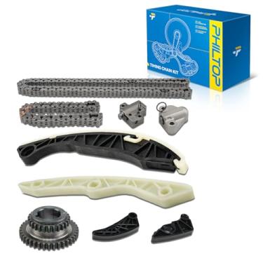 Imagem de PHILTOP Kit de corrente de sincronização do motor para Jeep Patriot 2007-2017, Jeep Compass 2007-2017, Dodge Journey 2009-2020, Dodge Avenger 2008-2014, Dodge Caliber 2007-2012, Chrysler 200, Chrysler