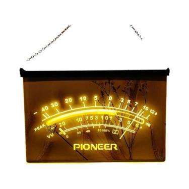 Imagem de Letreiro Neon LED 3D Esculpido Pioneer Peak VU dB Arte De Parede Para 