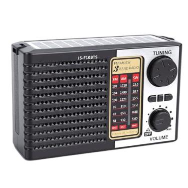 Imagem de Jectse Rádio Solar Portátil, Receptor Am Fm Sw Com Lanterna Led, Carregamento Usb e Energia Solar, para Acampamento, Caminhadas Ao Ar Livre, Emergência