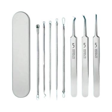 Imagem de Kit Removedor De Cravos 1-8 Peças, Conjunto De Ferramentas De Aço Inox