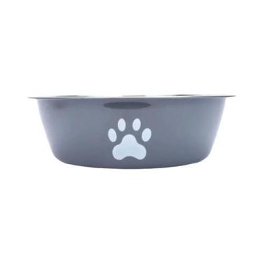 Imagem de Tigela De Água Para Cães Em Aço Inoxidável De Grande Capacidade, Antid