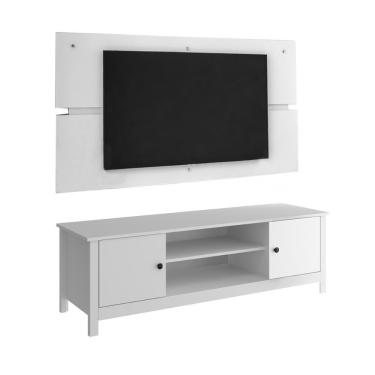 Imagem de Rack Painel Ditália P/ Tv Até 60 R-902 R-606 Branco