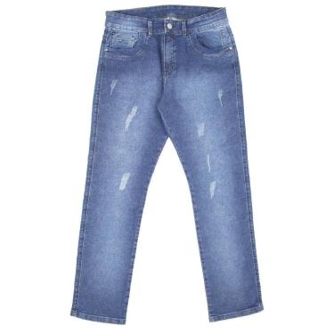 Imagem de Calça Bivik Original Elastano Jeans Azul - Masculino-Masculino