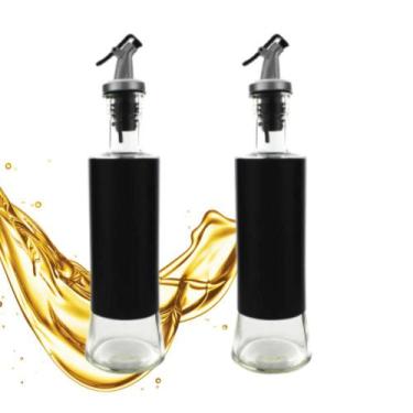 Imagem de Galheteiro com Bico Dosador 300ml - Ideal para Óleo, Vinagre e Tempero