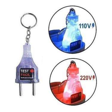 Imagem de 05 Unid Chaveiro e Fácil Identificador Tensão 110/220V - Newnetstore