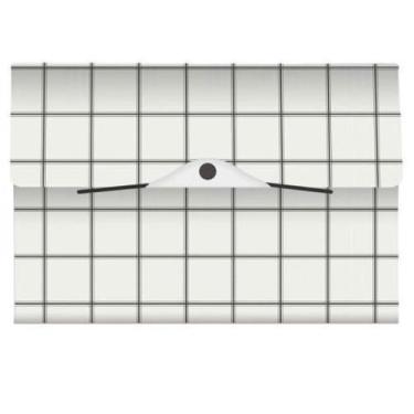 Imagem de Pasta Sanfonada A4 Com 12 Divisórias - Minimal - 6103.Ml - D - Dello