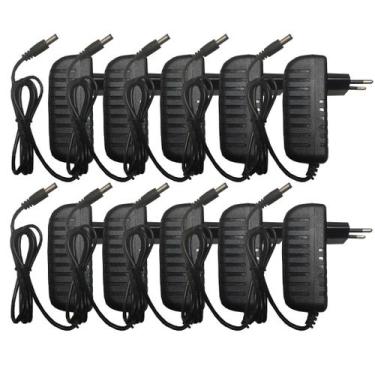 Imagem de Kit 10 fonte chaveada bivolt 12v 2a twg