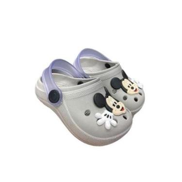 Imagem de Sandalia Infantil Menino Babuche personagem Cinza-Masculino