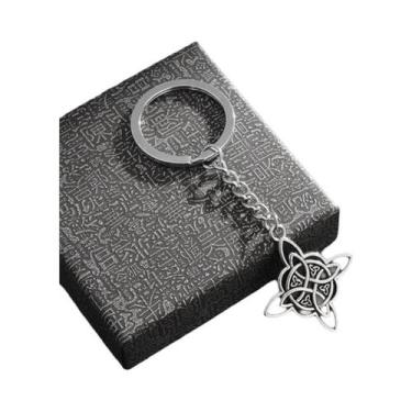 Imagem de Chaveiro Vintage Com Nó Celta, Amuleto Da Sorte Para Homens E Mulheres