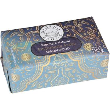 Imagem de Giorno Bagno, Sabonete em Barra para mãos e corpo, Perfumaria Árabe, Aroma Sandalwood, 180g