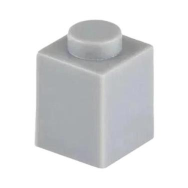 Imagem de 100 Peças De Blocos De Montar Compatíveis MOC 1x1 3005, Brinquedos Edu