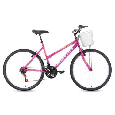 Imagem de Bicicleta Foxer Maori Aro 26 com Cesta 21 Marchas Freios V-Brake Houston