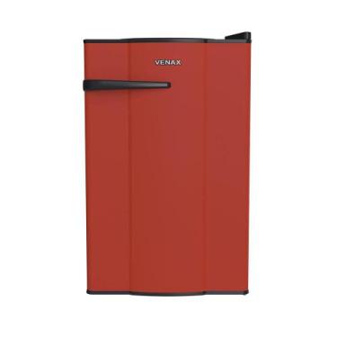 Imagem de Frigobar Venax 82L Vermelho, 110V