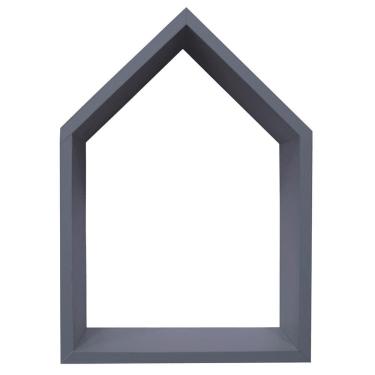 Imagem de Nicho para Parede Home Sweet Home 33x28CM Madeira Maciça Fixação em Parede Design Diver...