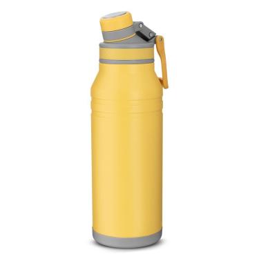 Imagem de Garrafa Térmica Inox 1200ML Profissional para Bebidas Quentes e Frias com Parede Dupla...