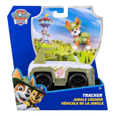 Imagem de Patrulha Canina - Boneco De 7Cm E Veículo - Tracker (Novo) - Sunny Bri