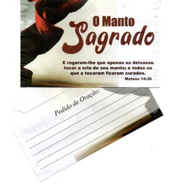 Imagem de Envelopes para Campanha com 100 UNIDADE II - SC, O manto Sagrado