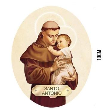 Imagem de Aplique de MDF e Papel - Santo Antonio - APM10 - 026 - Litoarte