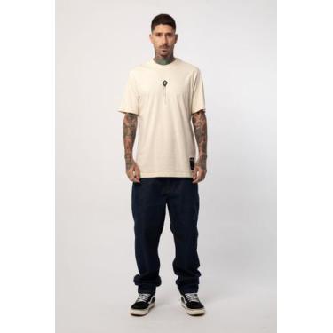 Imagem de Camiseta Masculina Mcd Especial Hope Travis Bomb 2005, Bege, GG