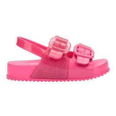 Imagem de Sandália mini melissa cozy sandal bb 35686, Rosa, 20/21