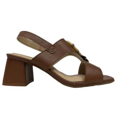 Imagem de Sandália modare salto médio ref:7172.127 feminino, Avela, 37
