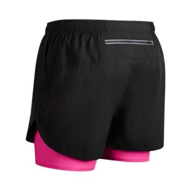 Imagem de Shorts Masculinos De Secagem Rápida 2 Em 1 Para Academia E Corrida, Te