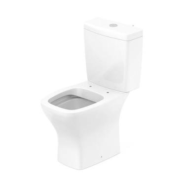 Imagem de Bacia Sanitária Rimless com Caixa Acoplada 3 a 6L Vip Celite Branco