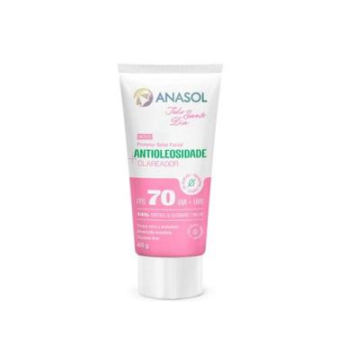 Imagem de Protetor Solar Facial Antioleosidade Clareador FPS 70 Anasol