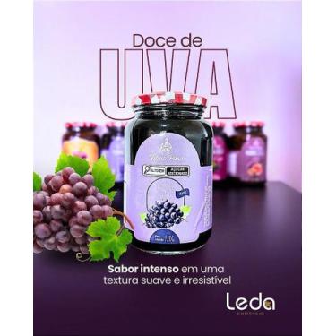 Imagem de Geleia Artesanal de Uva Vilma Pasa 720g Sem Conservantes e Sem Glúten