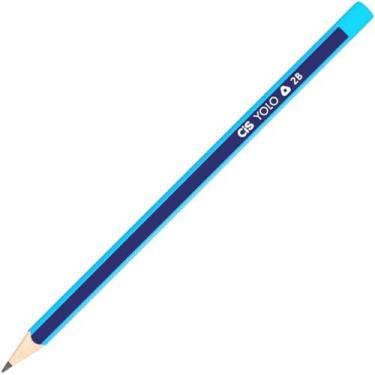 Imagem de Lápis Preto 2B Cis Yolo, Azul