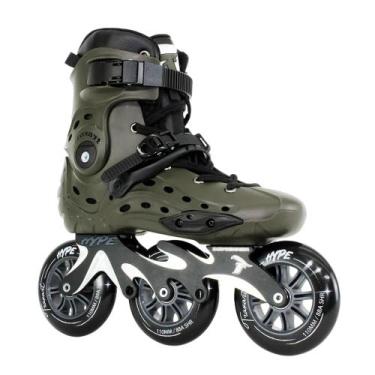 Imagem de Patins Inline Traxart 3 Rodas Revolt Turbo Freestyle Hardboot ABEC9 Ve