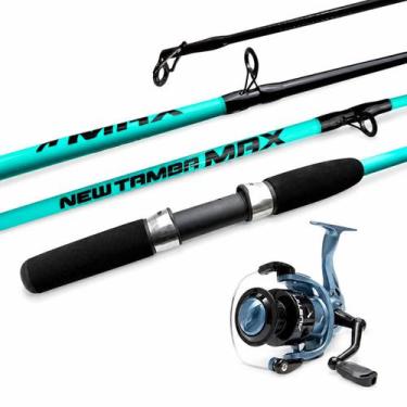Imagem de Kit Vara New Tamba Max 3060 lbs 1,83 + Molinete Austin 3000  Jaú Pesca