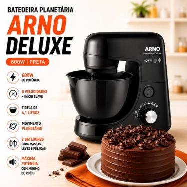 Imagem de Batedeira Planetária Arno Nova Deluxe 600w 4 Litros - 110v, 110V