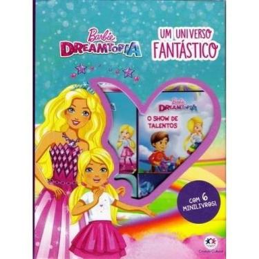 Imagem de 6 Mini Livros Livrinho Histórias Infantil Barbie Dreamtopia